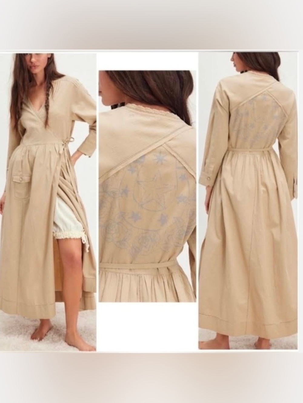 FREE PEOPLE Intimately - "Out West Robe" ' Women's size XS/SMALL